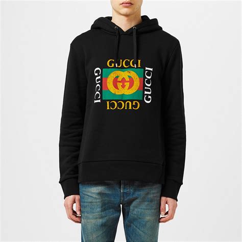 gucci logo sweatshirt with dragon fake|gucci hoodie fake.